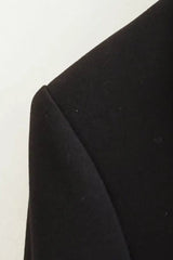 Double-Breasted Commuter Blazer
