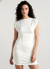 Bustier Waistband Mini Slim Bodycon Dress