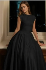 Sexy Off Shoulder Sleeveless Backless Waist Cinched Party Dress