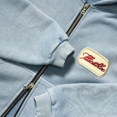 Embroidered Patch Loose Hoodie