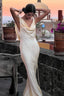 Backless Cami Silk Dress