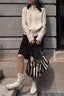 Thick Turtleneck Knit Sweater