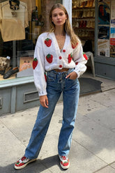 Cute Rib Knit Bandage Crop Top Bodycon Vibrant Midi Skirt Matching Set - Hot Pink