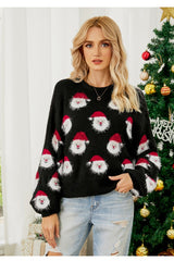 Christmas Santa Knit Sweater