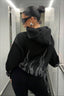 Street Style Flame Zipper Hoodie