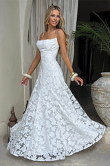 Sexy Backless Chiffon Maxi Dress