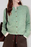 Wool Blend Bright Color Cardigan