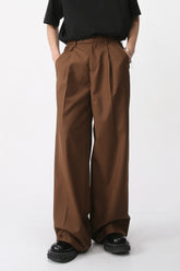 Korean Vintage Relaxed Straight Casual Pants