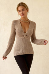 Ribbed Slim Fit Pullover Sweater