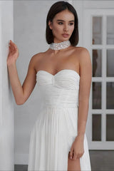 Strapless Ball Gown Prom Dress