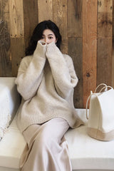 Loose Fit Vintage Style Sweater