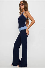 Low Rise Flare Leggings Activewear Set