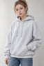 Solid Sequin Wing Graphic Relaxed Hoodie