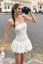 Jacquard Bodycon Tiered Birthday Dress