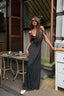 Polka Dot Cami Long Maxi Dress