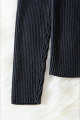 Chic Solid Off Shoulder Sweater