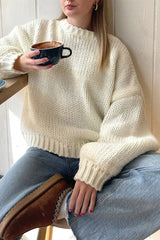 Basic Crew Neck Layering Sweater