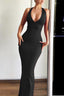 Halter Sleeveless Backless Bodycon Dress