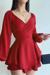 Elegant Minimalist Slim Fit Cocktail Dress