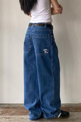 Street Vintage Distressed Flare Jeans