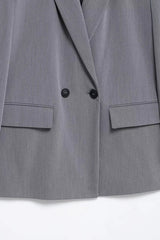 Double Breasted Casual Blazer