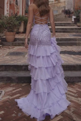 Slit Bodycon Maxi Prom Dress