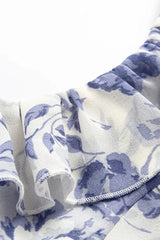 Elegant Ruffle Floral Dress