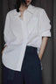 Elegant Cotton Oversized Long Sleeve Top