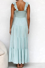 Elegant Off The Shoulder Lace Bohemian Boho Dress