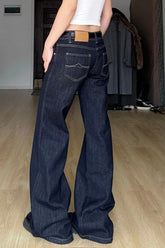 Vintage High Waist Straight Leg Jeans