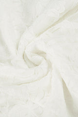 Lace Trim Waist Tie A-Line Cami Lace Dress