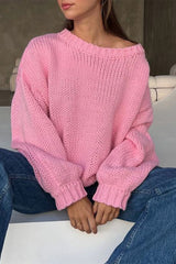 Basic Crew Neck Layering Sweater