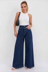 Wide Leg Trousers Style Jeans