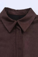 Lapel Casual Long Sleeve Jacket