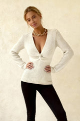Ribbed Slim Fit Pullover Sweater