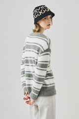 Loose Fit V Neck Knit Sweater