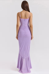 Spaghetti Strap Long Party Dress