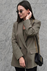 Double Breasted Casual Blazer