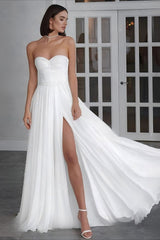 Strapless Ball Gown Prom Dress