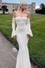 Lace Insert Bell Sleeve Birthday Dress