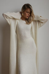 Cardigan Sleeveless Dress Knit Set