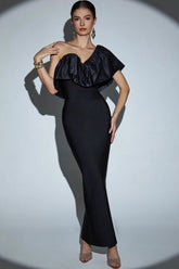 Sexy Ruffled Bandage Formal Dress