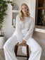 Hollow Draped Snug Knit Top