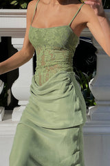 Slim Fit Lace Cami Lace Dress