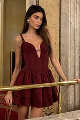 Puff Slip Party Dress