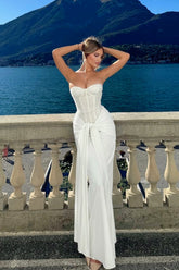 Flowing Strapless Sequin Birthday Dress