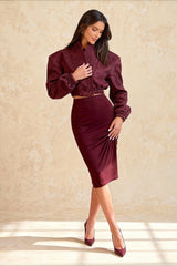 Double Breasted Slim Fit Coat