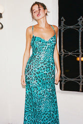 Leopard Print Bodycon Slip Dress