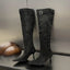 2024 Winter Buckle Strap Pointed Toe Thin Heels Thigh Long Knee High Boots
