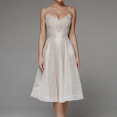 DressBetty - Elegant Luxury Long Formal Party Midi Dress
